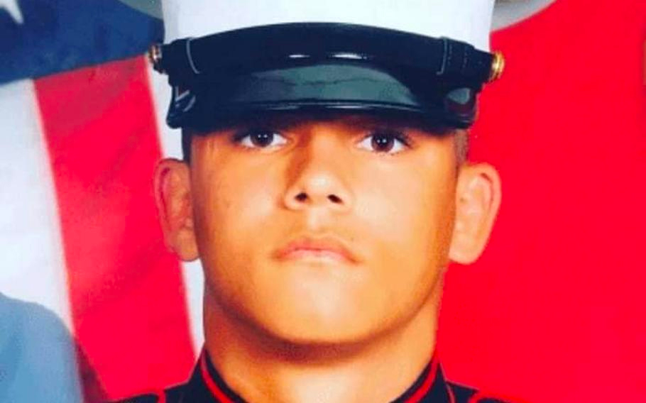 U.S. Marine Lance Cpl. Kareem Grant Nikoui
