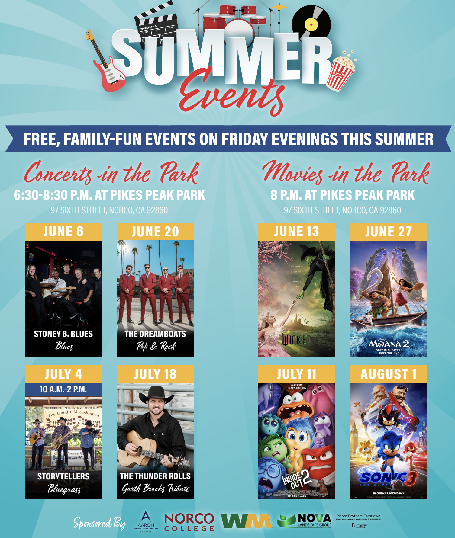 Event photo — Summer Concerts in the Park Series